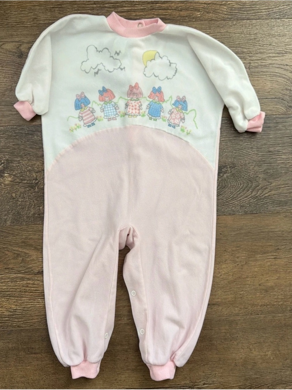 Vintage Toddler Girl One Piece Romper “Her majesty” Brand Size 2T